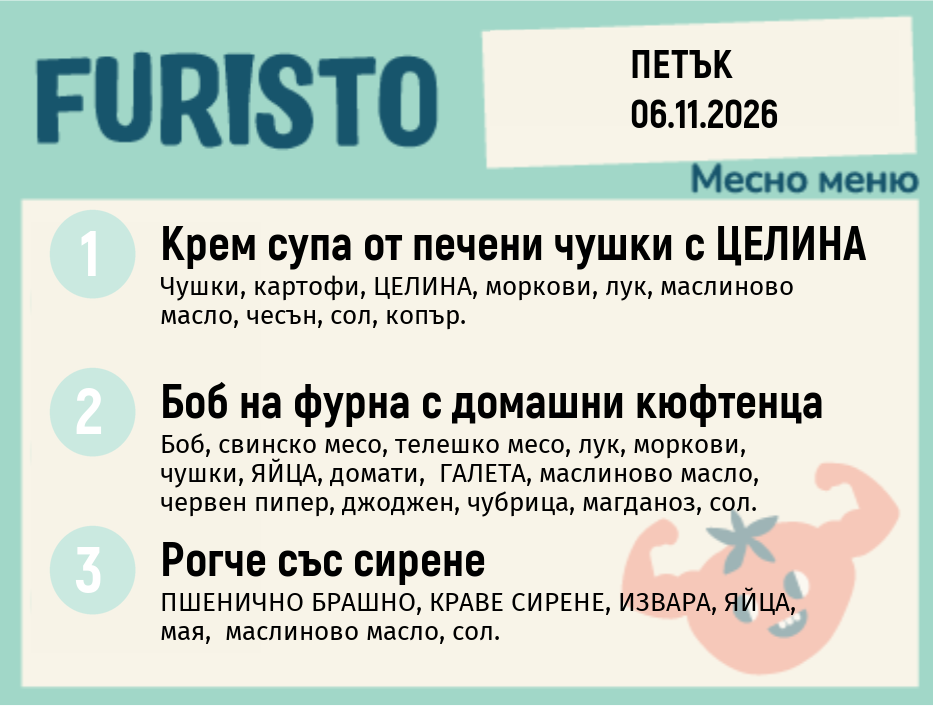 Меню 06.11 месно 200гр.